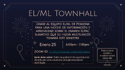 EL/ML Town hall Flyer